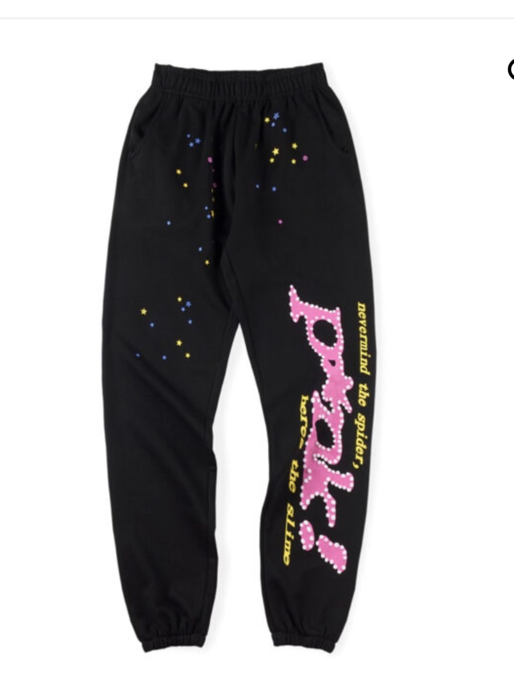 New P*nk! Black Sp5der Sweatpant